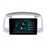 Navigatie 2K Hyundai Accent (2006-2011) 4GB RAM Android 13 Octacore Slot Sim 4G DSP GPS Wi-FI Carplay Android Auto USB Bluetooth Waze Touchscreen 9.5