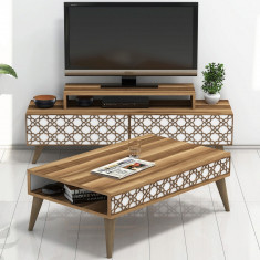 Set mobilier living, Hommy Craft, City, Nuc/Alb