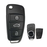 Carcasa Cheie Briceag Audi 3 Butoane MQB AutoProtect KeyCars, Oem