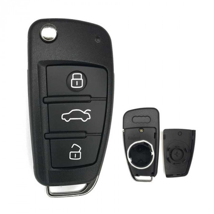 Carcasa Cheie Briceag Audi 3 Butoane MQB AutoProtect KeyCars