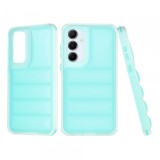 Husa pentru Samsung Galaxy A55 5G A556, Techsuit, Wave Shield, Turcoaz