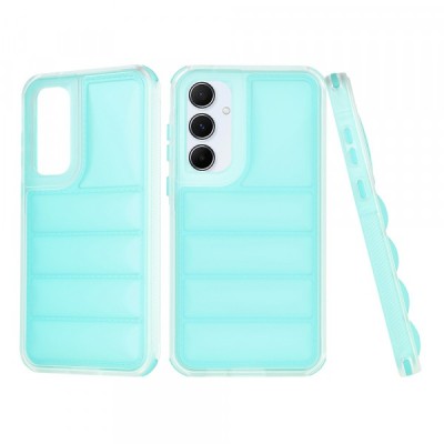 Husa pentru Samsung Galaxy A55 5G A556, Techsuit, Wave Shield, Turcoaz foto