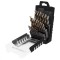 Burghiu metal HSS-CNC, 124&Acirc;&deg;, tip Pro-Tec, 1,0 - 13,0 mm, set 25 buc. 55H090