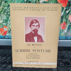 Al. Russo, Scrieri Postume, editura Scrisul Românesc, Craiova, c. 1940, 099