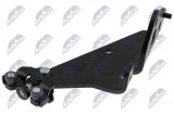 Rola usa culisanta inferioara Renault Kangoo II 2008-, Mercedes Citan (W415) 2012-; partea stanga, cu suport; 8200497763; NTY, aftermarket
