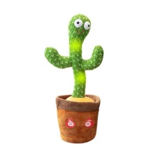 Cactus Dansator si Vorbitor 33cm cu USB si acumulator Nebco