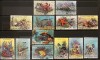 PC433 - Barbuda 1987 Fauna marina/ Pesti, serie MNH, 13v, Nestampilat