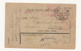 D2 Carte Postala Militara k.u.k. Imperiul Austro-Ungar ,1918 Reg Torontal