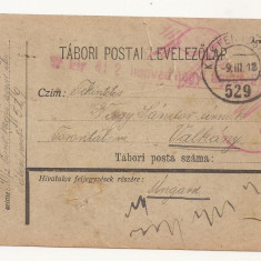 D2 Carte Postala Militara k.u.k. Imperiul Austro-Ungar ,1918 Reg Torontal