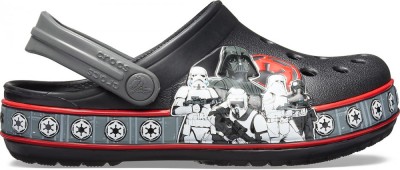 Saboti Crocs Fun Lab Empire Band Clog Negru - Black foto