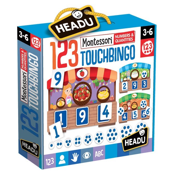 Headu Montessori - Joc 123 Bingo