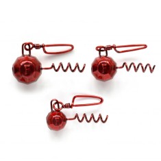 Plumb Fanatik Tirbuşon fațetat culoare RED / 7gr / 5buc