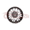 Set 4 Capace Roti VW R16 Argintii Model 407, Plastic Flexibil, Calitate Superioara