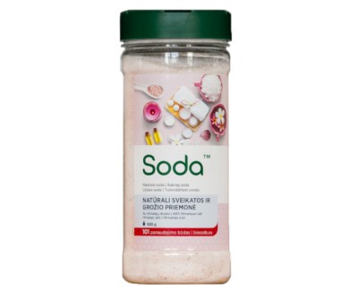 Mix pentru baie cu bicarbonat de sodiu si sare de Himalaya, 500g, Soda foto