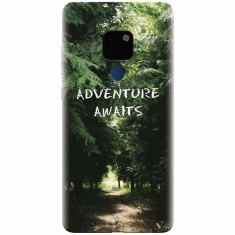 Husa silicon pentru Huawei Mate 20, Adventure Awaits Forest