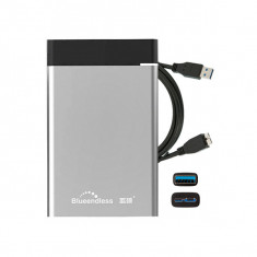 Carcasa Rack pentru Hard-disk Extern, Blueendless U23G, USB 3.0, Protec?ie, Disipare Temperatura, Compatibila SSD/HDD 2.5 inch foto