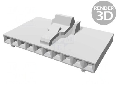 Mufă Cablu-Cablu PCB Mamă 2,54mm 10-PIN Crimpată foto