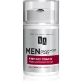 AA Cosmetics Men Advanced Care crema pentru restabilirea elasticitatii si fermitatii pielii mature 40+ pentru bărbați 50 ml