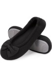 Papuci ballerina din prosop pentru femei