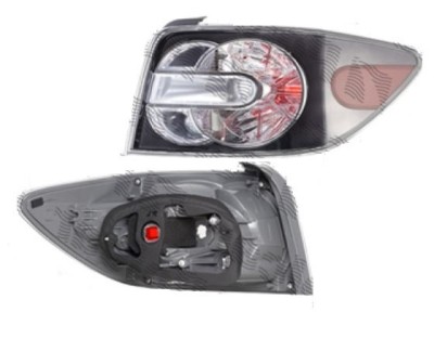 Stop spate lampa Mazda Cx-7 (Er), 01.2006-08.2012, spate, Dreapta, W21/5W+W21W+WY21W; fara suport becuri, DEPO foto