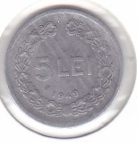 Romania 5 lei 1949 - RPR, exemplar 1