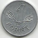 No(3) moneda-UNGARIA- 1 FORINT 1976