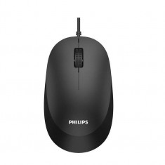 Mouse philips spk7207bl usb 2.0 optic 1000 dpi 1.5m negru