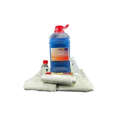 LARGE KIT, Rasina poliesterica si Fibra de sticla AZMarkeT pachet complet 2 kg pentru reparatii auto, moto , ambarcatiuni