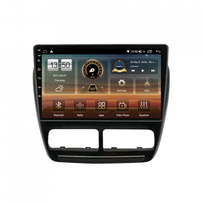 Navigatie dedicata cu Android Fiat Doblo 2010 - 2015, 6GB RAM, Radio GPS Dual