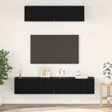 Cumpara ieftin Dulap pentru TV pe Perete Pe perete 4 pcs Stejar Negru
