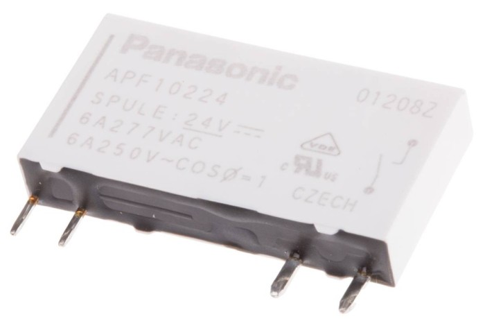 Releu 24Vdc 6A APF10224