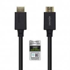 HDMI Cable Aisens Black 1,5 m