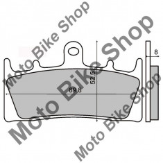 MBS Placute frana sinter Suzuki GSX 1400 fata, Cod Produs: 225101173RM foto