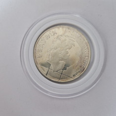 Olanda 10 Gulden-1994- Argint de 800-Beatrix-Benelux -15 grame.