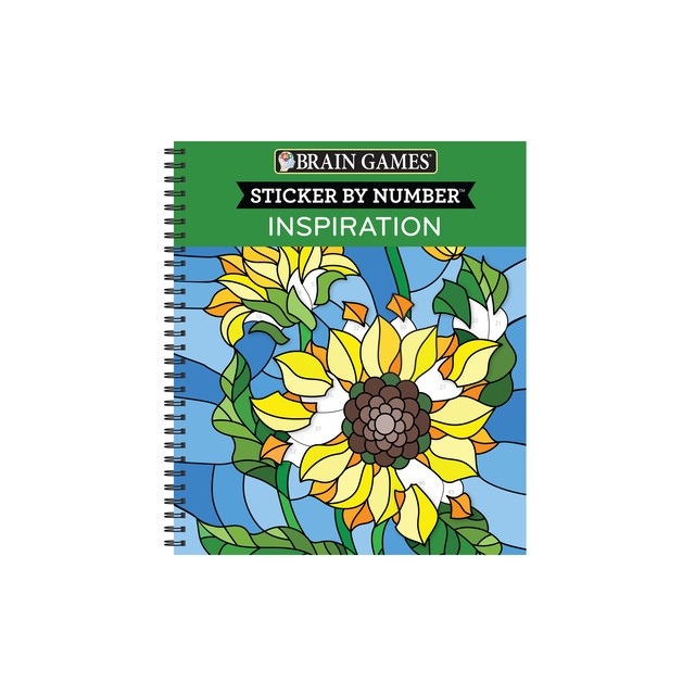 Brain Games - Sticker by Number: Inspiration [With Sticker(s)]