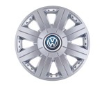 Cumpara ieftin Set 4 capace roti Cosmos cromat R15, pentru gama auto Volkswagen, Autohelix MSA