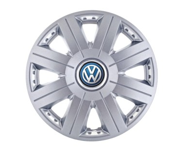 Set 4 capace roti Cosmos cromat R15, pentru gama auto Volkswagen foto