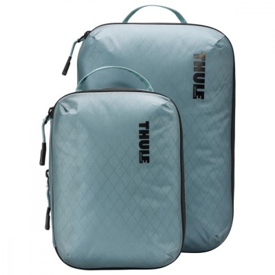 Set saculeti de depozitare Thule Compression Packing Cube mic + mediu, albastru foto
