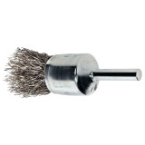 Perie tip pensula Osborn Inox 25mm, tija 6mm, sarma ondulata, pentru curatare metal