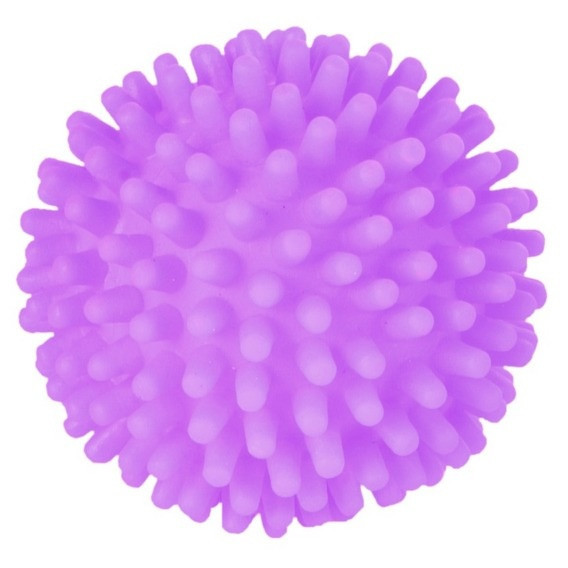 Jucărie c&icirc;ine- minge cu ţepi - 7 cm