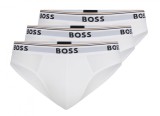 Cumpara ieftin Set 3 chiloti pentru barbati HUGO BOSS 50475273, alb, M - OUTLET