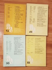 Set 4 carti din colectia AMC (Automatica. Management. Calculatoare)