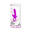 Vibrator Iepuras Pretty Love Humphray Violet, 16.8cm, Silicon, 7 Functii Vibratii, 5 Viteze, Reincarcabil USB