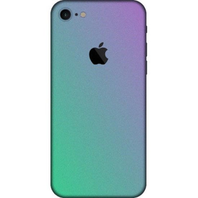 Set Folii Skin Acoperire 360 Compatibile cu Apple iPhone 7 (Set 2) - ApcGsm Wraps Cameleon Lavander Blue foto