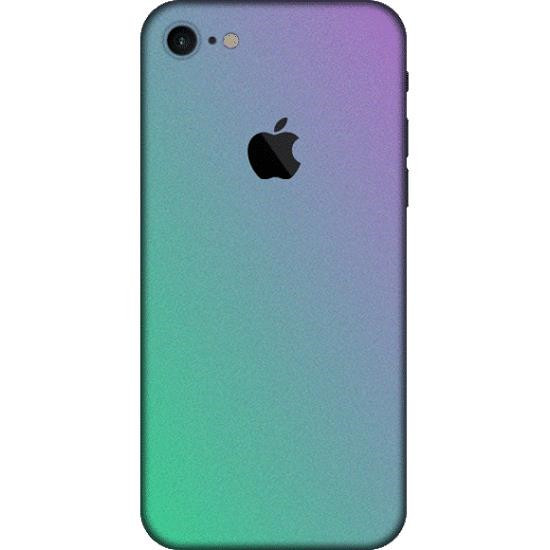 Set Folii Skin Acoperire 360 Compatibile cu Apple iPhone 7 (Set 2) - ApcGsm Wraps Cameleon Lavander Blue