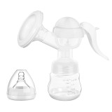 Pompa de San Manuala Multifunctionala, Portabila, cu Tetina pentru Biberon, Anti-Scurgere, Anti-Reflux, 17x18 cm, 150 mL