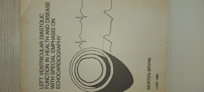 Left ventricular diastolic function in health and disease Morten Bryhn 1986 foto