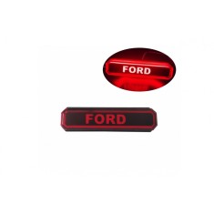 Lampa gabarit cu LOGO NEON rosu FORD 12-24V
