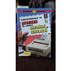 CHIRIACESCU, MURESAN, BARGHIEL, HOLLINGER - CORESPONDENTA DE AFACERI IN LIMBILE ROMANA SI ENGLEZA [TEORA 2005 FORMAT APROPIAT DE A 4 , 347 PAG }