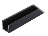 Profil Aluminiu Negru 1m pentru Module LED VARIO30-03